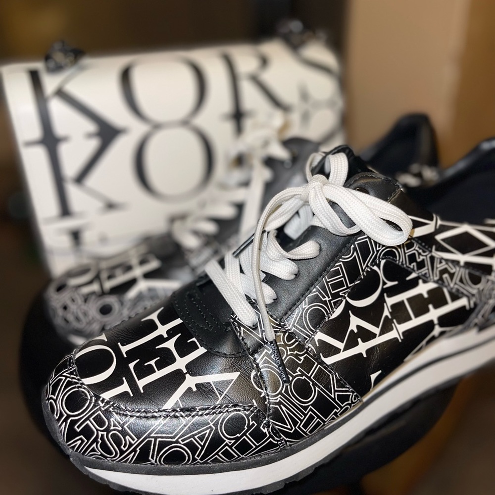 Authentic Michael Kors purse and shoes shoe size women’s 10 shoes worn once